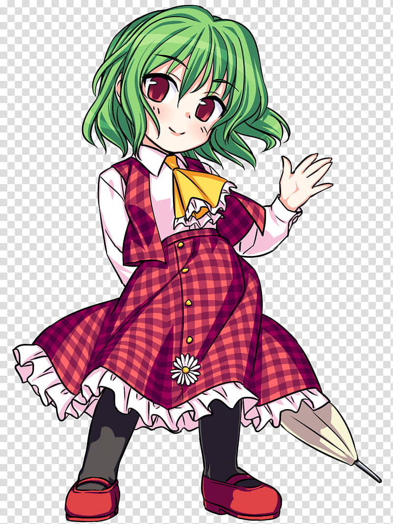 Touhou Genso Rondo Yuuka Ballot Artwork transparent background PNG clipart