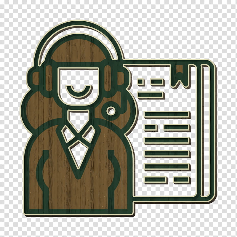 Business and finance icon Management icon Receptionist icon, Technology transparent background PNG clipart