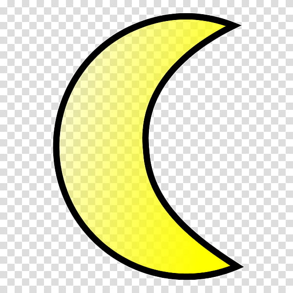 Crescent Moon Drawing, Natural Satellite, 2019, Silhouette, Text, Angle, Yellow, Line transparent background PNG clipart