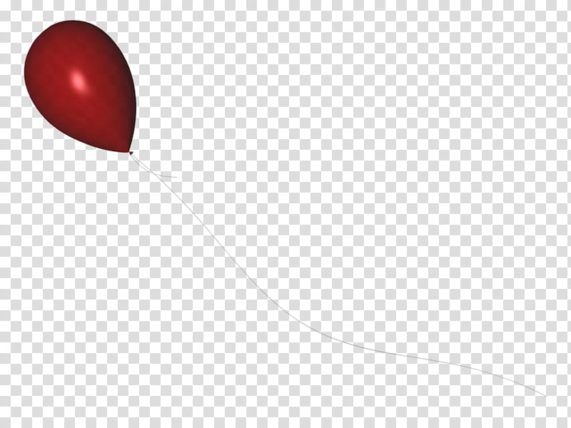 red balloon transparent background PNG clipart