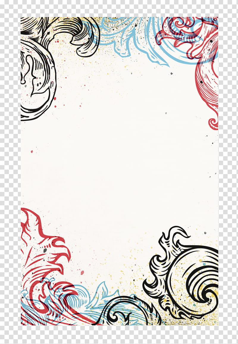 Decadent Journal Cards, white and blue floral print skateboard transparent background PNG clipart