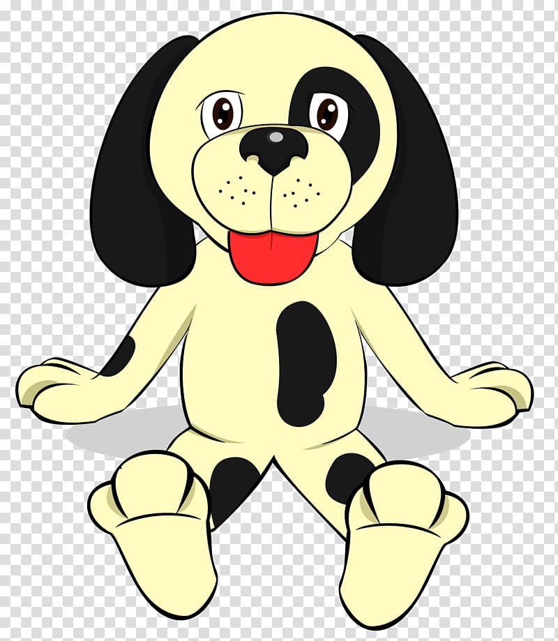 cartoon dog puppy dog breed yellow, Cartoon, Animated Cartoon, Stuffed Toy transparent background PNG clipart