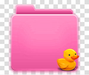 pink folder illustration transparent background PNG clipart thumbnail