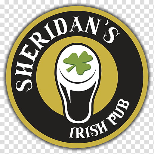 Logo Green, Irish Pub, Curitiba, Yellow, Symbol, Label transparent background PNG clipart