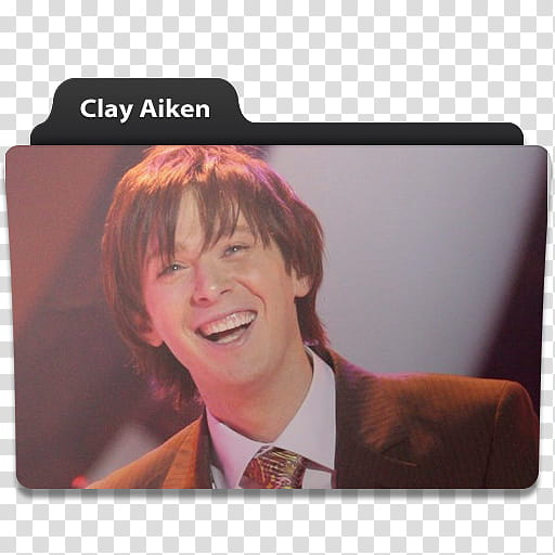 Music Folder  , Clay Aiken transparent background PNG clipart