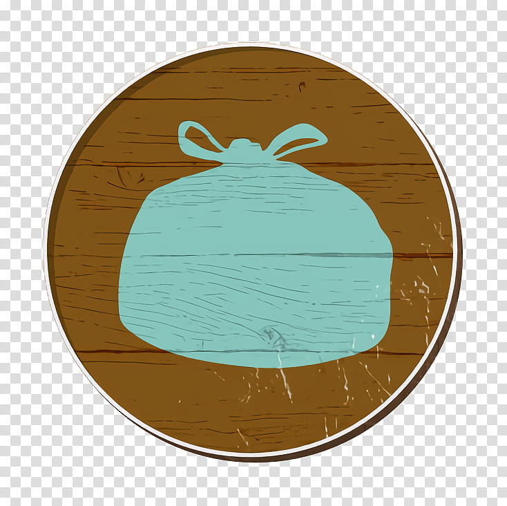 bagged icon bagged trash icon collection icon, Aqua, Green, Turquoise, Orange, Teal, Yellow, Brown transparent background PNG clipart