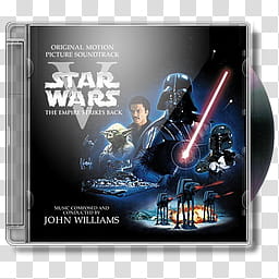 CDs  Star Wars Episode  The Empire Strike, Star Wars V The Empire Strikes Back  icon transparent background PNG clipart