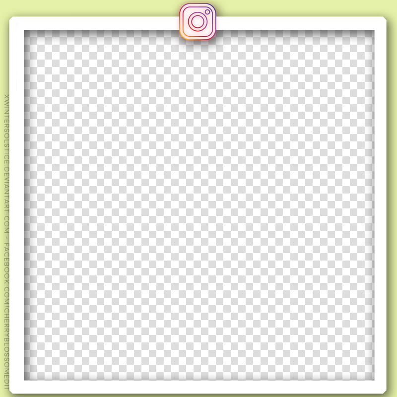 Instagram Instastories Template in, green frame transparent background PNG clipart