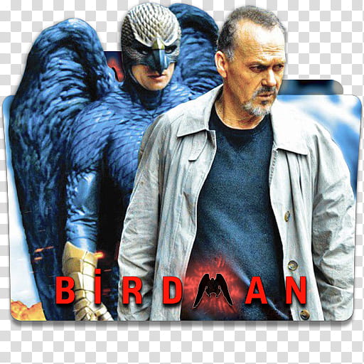 Movie Collection Folder Icon Part , Birdman transparent background PNG clipart