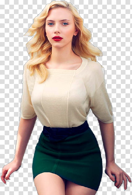 Scarlett Johansson transparent background PNG clipart