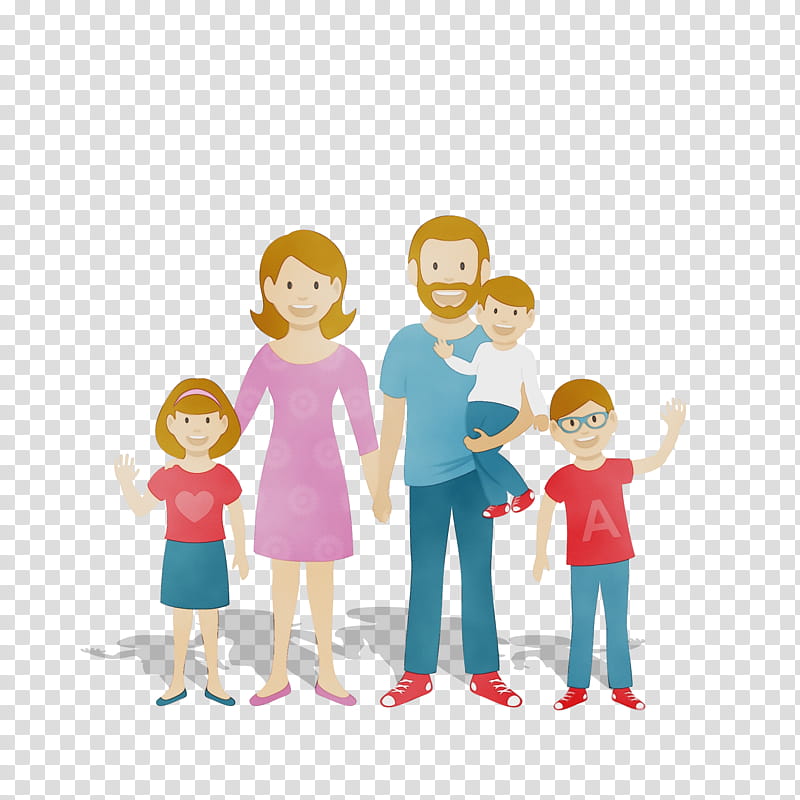 International Day Of Families, Watercolor, Paint, Wet Ink, Family, Child, Drawing, Animation transparent background PNG clipart