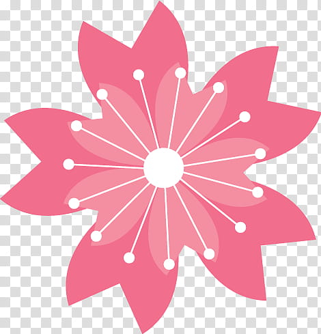 Cherry Blossoms, pink and white flower art transparent background PNG clipart