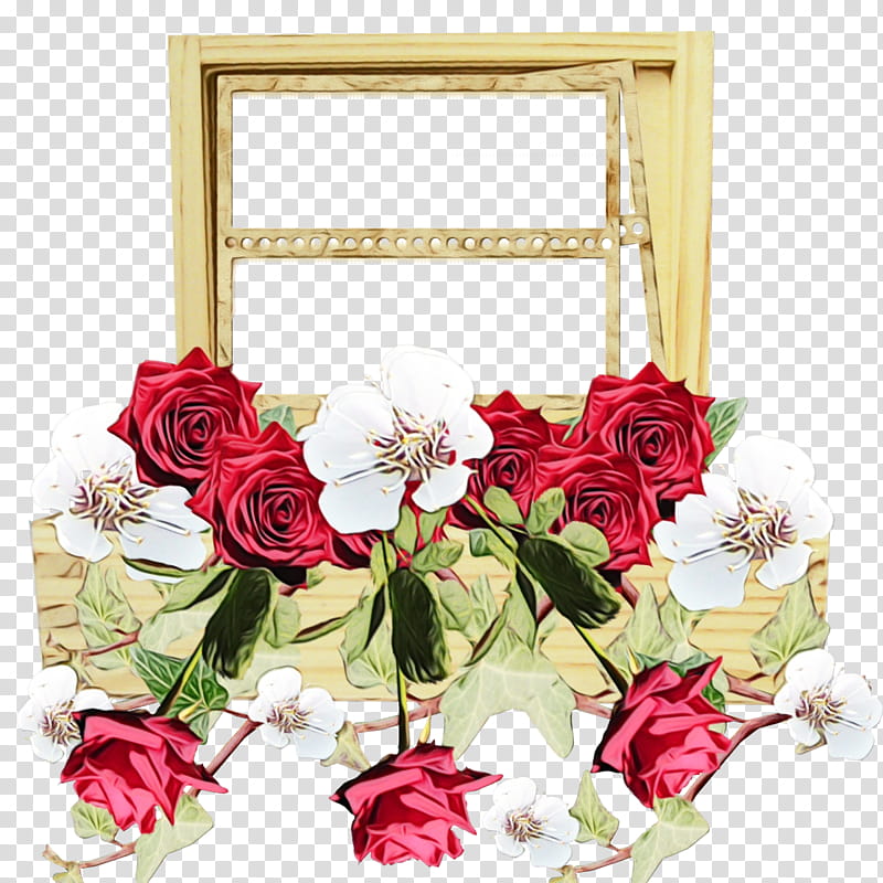 Red Background Frame, Garden Roses, Cut Flowers, Floral Design, Frames, Flower Bouquet, Artificial Flower, Gift transparent background PNG clipart