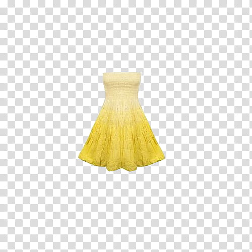 VESTIDOS s, yellow and white sweetheart dress transparent background PNG clipart