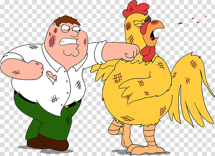 Drawing Of Family, Peter Griffin, Ernie The Giant Chicken, Stewie Griffin, Brian Griffin, Griffin Family, Family Guy, Cartoon transparent background PNG clipart