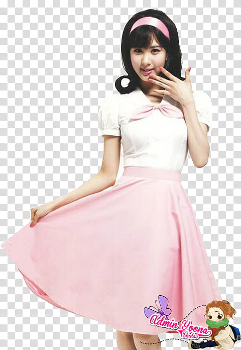 Seohyun Girls and Peace transparent background PNG clipart