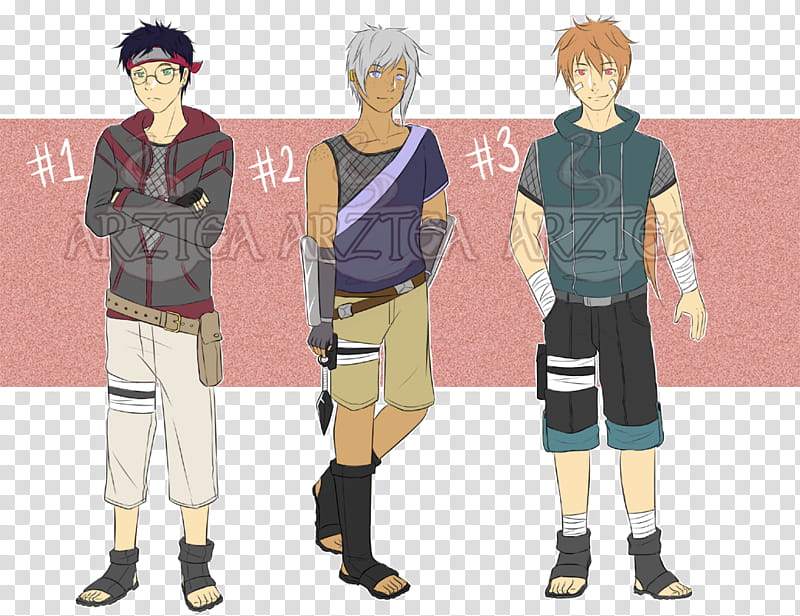 OPEN  Naruto Adopts  , male anime characters transparent background PNG clipart