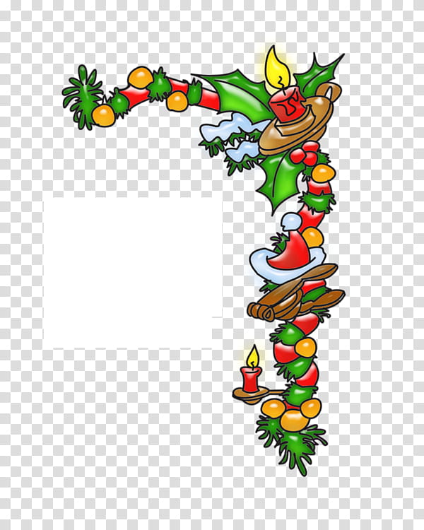 Christmas, Christmas Day, Borders , Drawing, Cartoon, Tree, Leaf, Food transparent background PNG clipart
