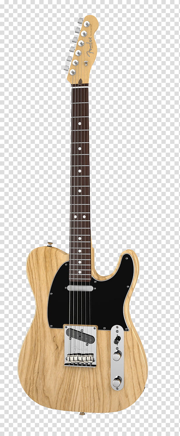 black and brown single-cutaway electric guitar transparent background PNG clipart