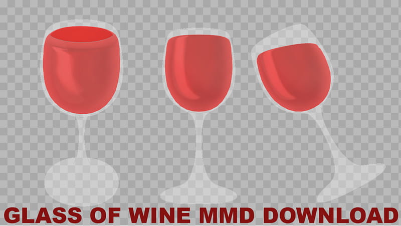 Glass of wine MMD, three wine glasses arts transparent background PNG clipart