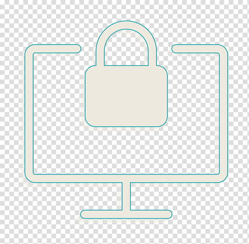 Business Set icon Computer icon Monitor icon, Lock, Padlock, Security, Material Property, Symbol, Hardware Accessory, Computer Keyboard transparent background PNG clipart