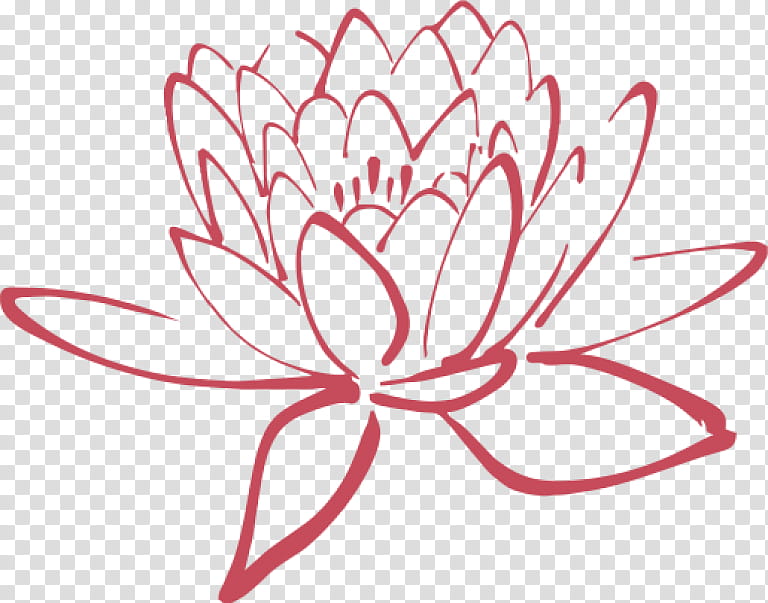 Black And White Flower, Sacred Lotus, Drawing, Sticker, Line Art, Petal, Cut Flowers, Flora transparent background PNG clipart