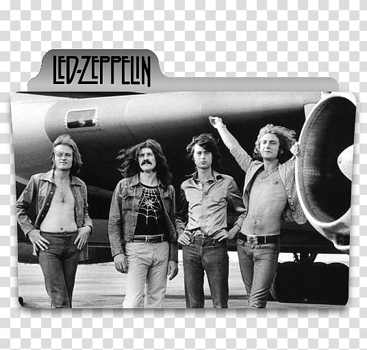 Led Zeppelin Folders, Led Zeppelin transparent background PNG clipart