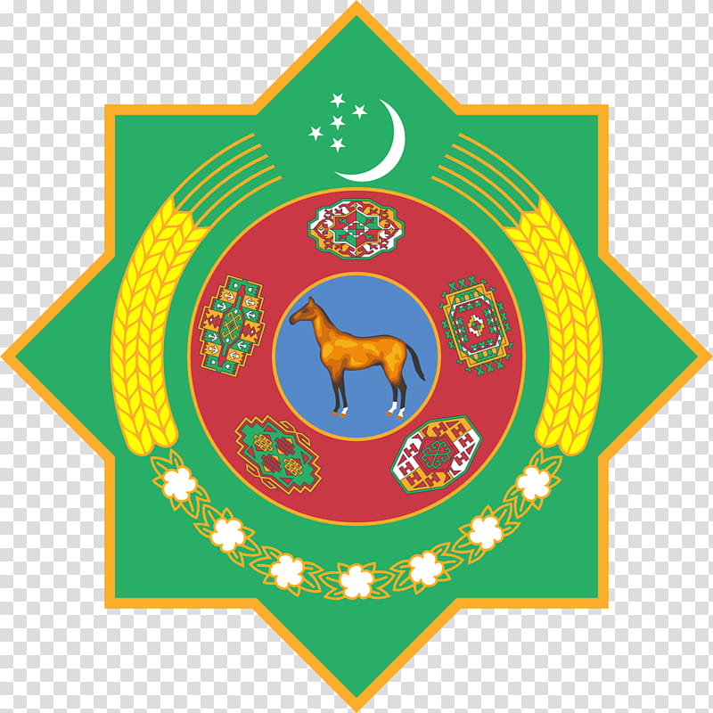 Flag, Turkmenistan, Turkmen Soviet Socialist Republic, Emblem Of Turkmenistan, President Of Turkmenistan, Coat Of Arms, Flag Of Turkmenistan, National Emblem transparent background PNG clipart
