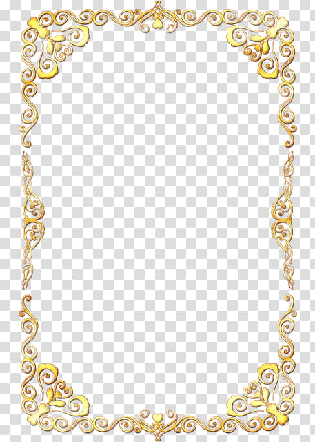 Gold Frames, Frames, Ornament, Picmix, Portrait, Necklace, Text, Yellow transparent background PNG clipart