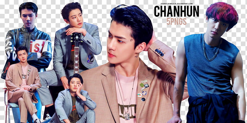 EXO Chanyeol x Sehun We Young, BTS members poster transparent background PNG clipart