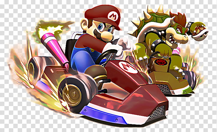 fictional character animated cartoon kart racing vehicle transparent background PNG clipart