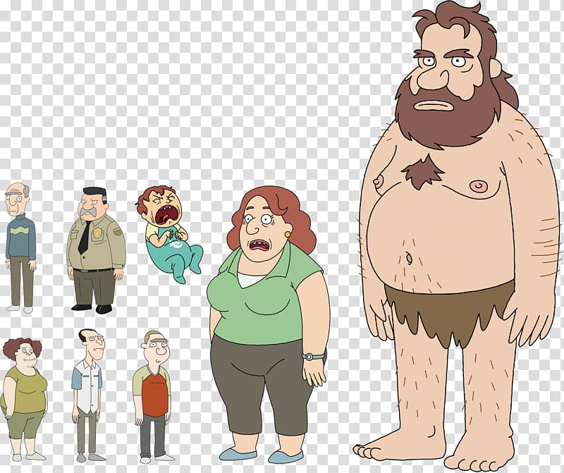 Rick and Morty HQ Resource , assorted cartoon characters transparent background PNG clipart