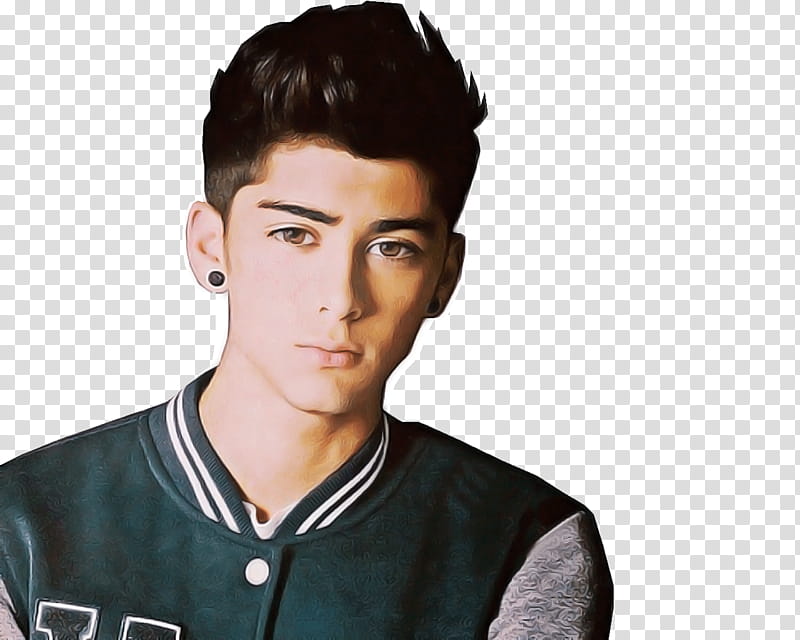 Hair, Zayn Malik, Forehead, Outerwear, Tshirt, One Direction, Eyebrow, Corte De Cabello transparent background PNG clipart