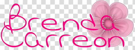 Texto Brenda Carreon transparent background PNG clipart