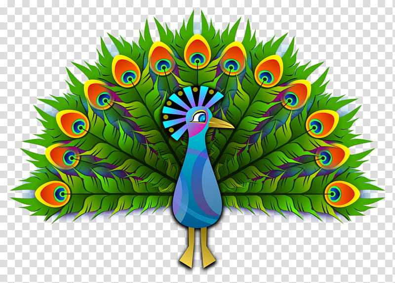 Peacock, green and blue peacock artwork transparent background PNG clipart