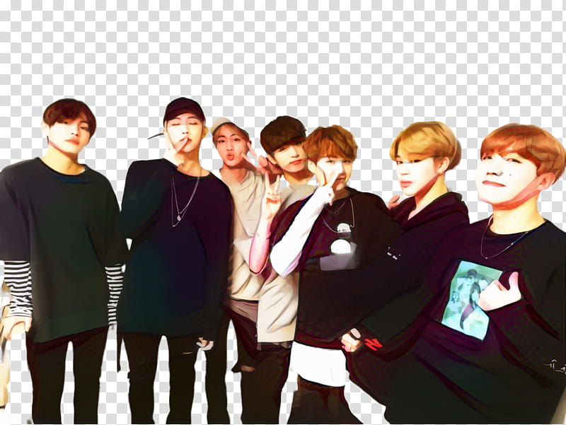 Group Of People, Bts, Kpop, 2018, Home, Blood Sweat Tears, V, Jhope transparent background PNG clipart