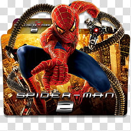 Spider Man   Folder Icon , Spider-Man  v_x transparent background PNG clipart