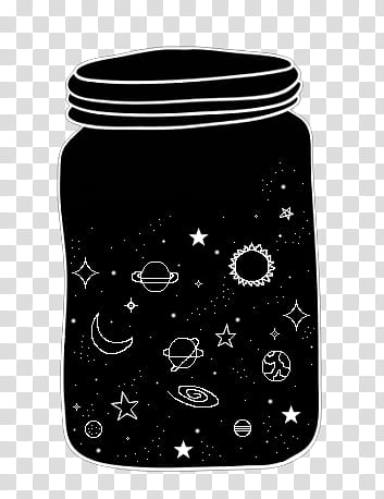 COSMICVERSAL midnightinmemories, planets and stars inside jar illustration transparent background PNG clipart