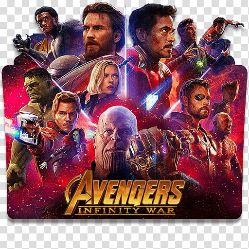 Random Movies Folder Icon , Avengers  Infinity War  transparent background PNG clipart