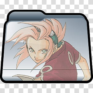 Anime Folders , Sakura folder icon transparent background PNG clipart