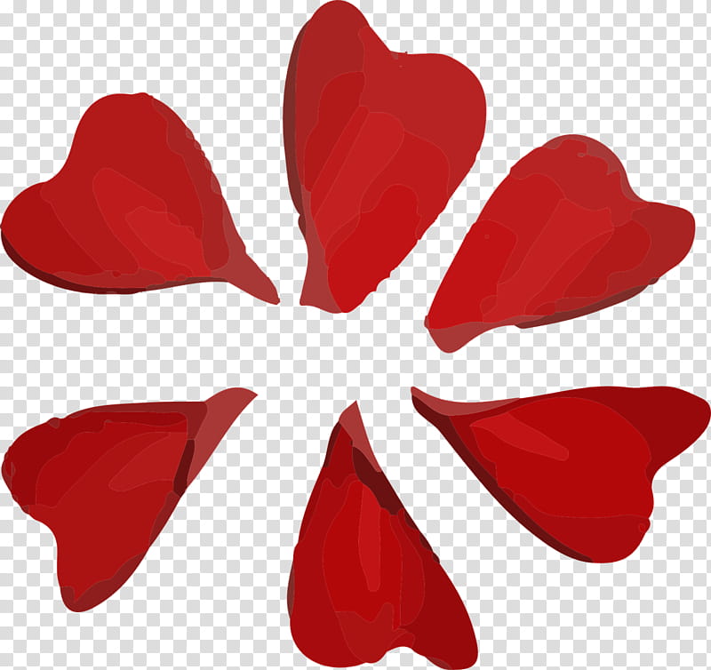 Drawing Heart, Petal, Flower, Red, Plant, Carmine transparent background PNG clipart