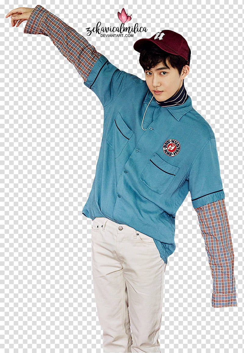 EXO Suho Lucky One, EXO Suho transparent background PNG clipart