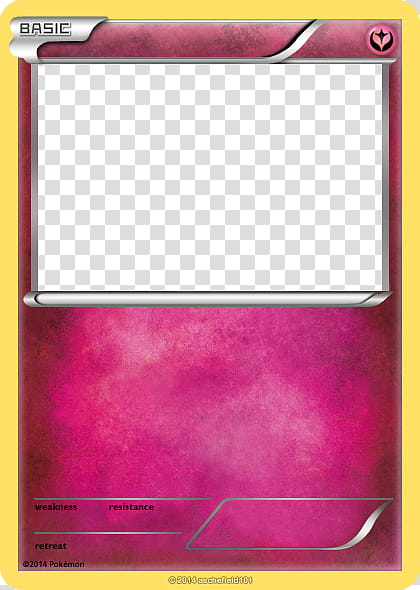 XY Blanks, Basic, Fairy, pink basic trading card transparent background PNG clipart