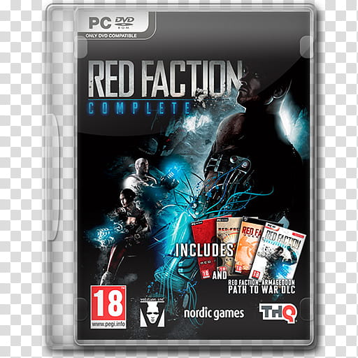 Game Icons , Red Faction Complete Collection transparent background PNG clipart