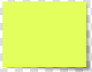 Lime Green Sticky Note transparent background PNG clipart