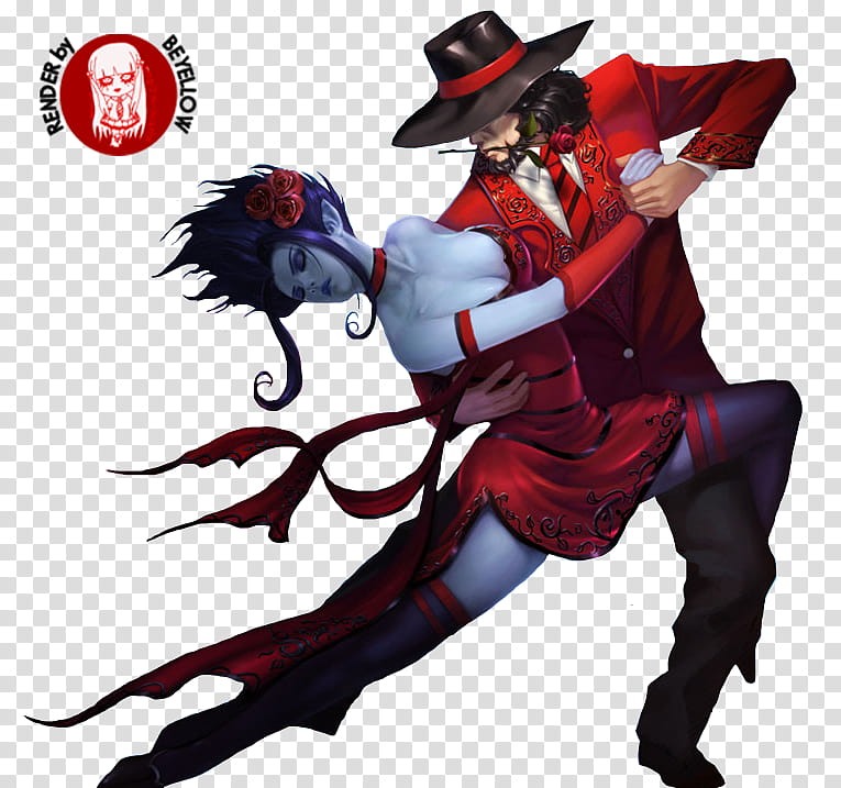 LEAGUE OF LEGENDS RENDERS: TF n&#; Eve Tango Skin transparent background PNG clipart