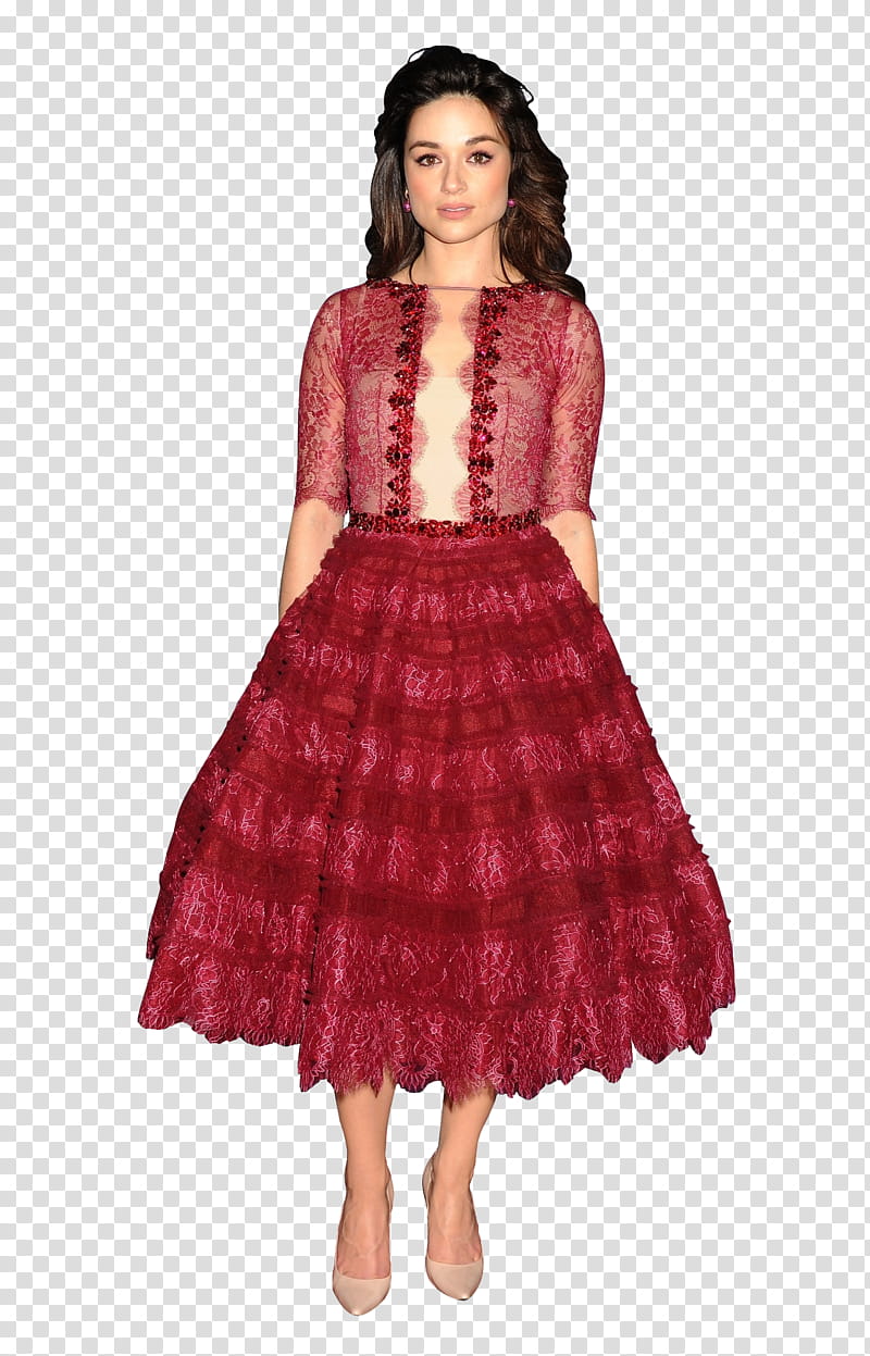 Crystal Reed,  transparent background PNG clipart