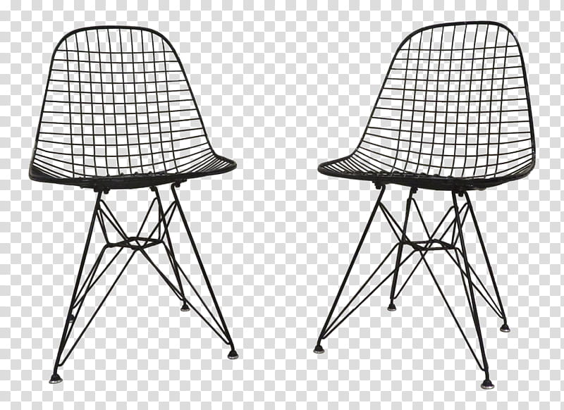 Table, Wire Chair Dkr1, Herman Miller, Steel, Industrial Design, Copper, Cult Furniture, Ray Eames transparent background PNG clipart
