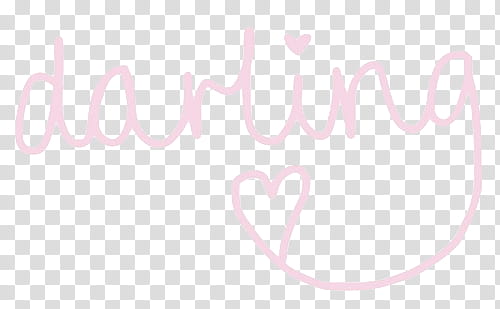 Overlays y firmas , darling art transparent background PNG clipart