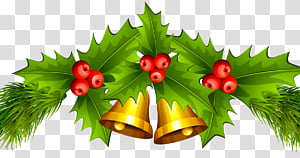 Silver Bells with Bow PNG Transparent Clipart​